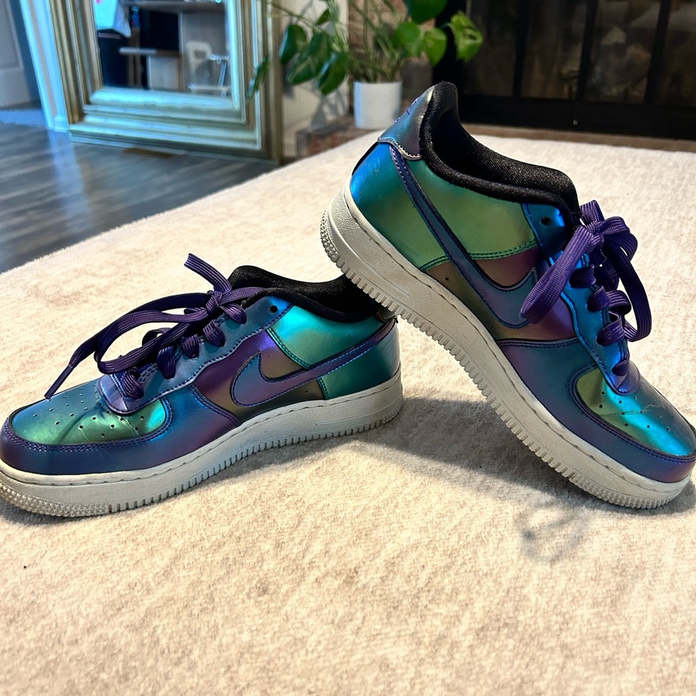 Nike Air Force 1 Low LV8 GS ‘Purple Neptune Green’